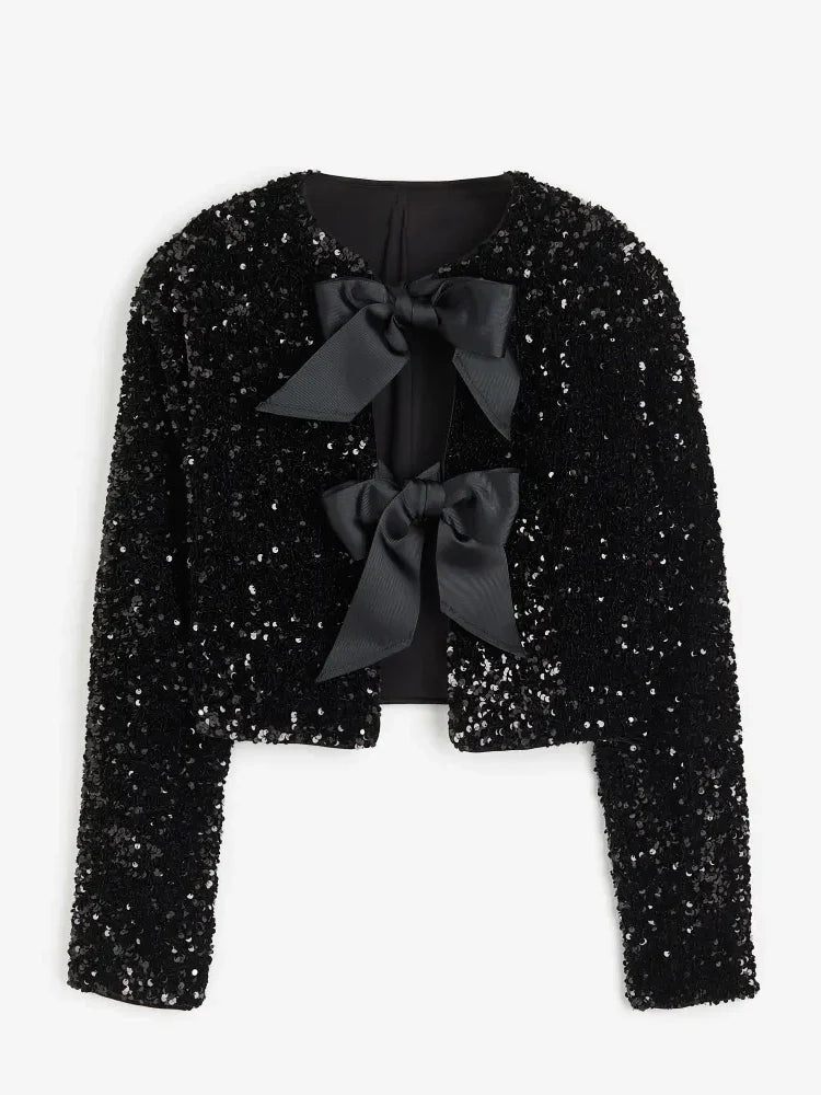 SEQUIN HOLLIDAY JACKET